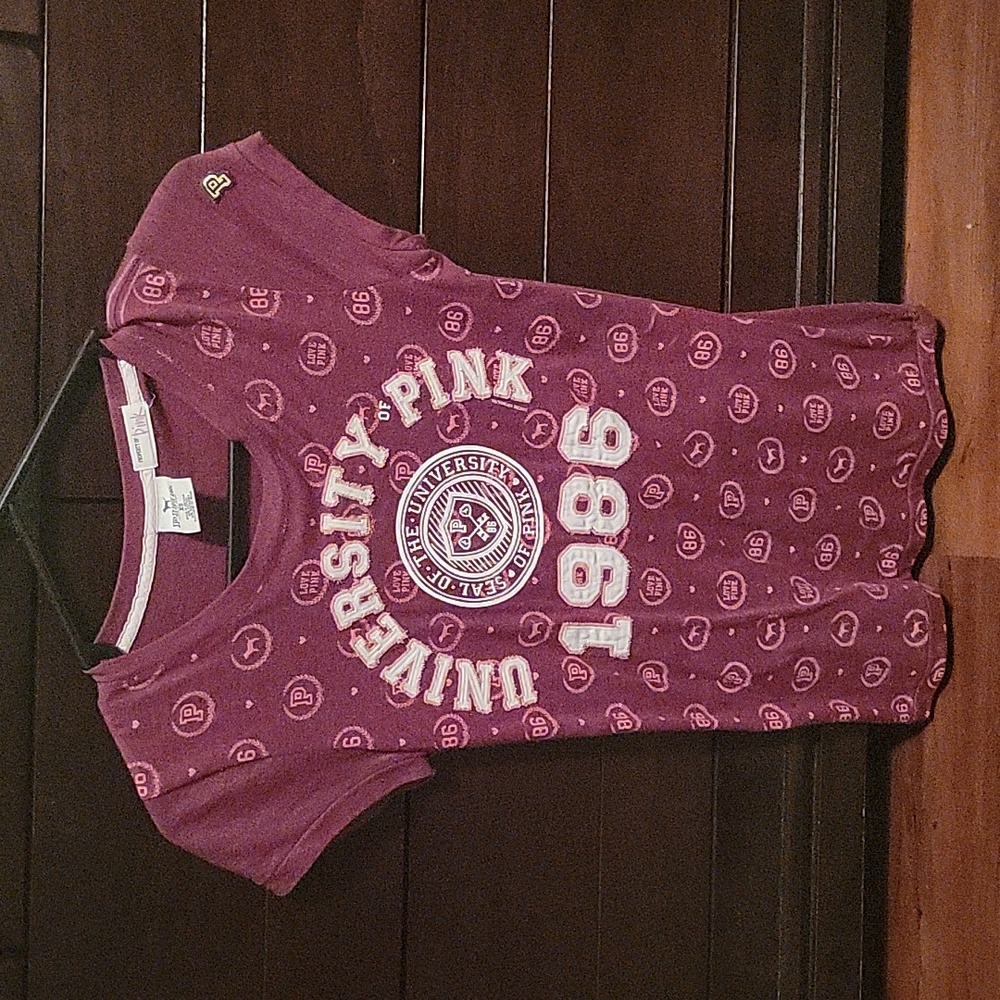 Victoria secret short sleeved shirt size xs